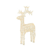 Lumineo Led Acrylic Reindeer with Flashing Effect 89cm - Warm White